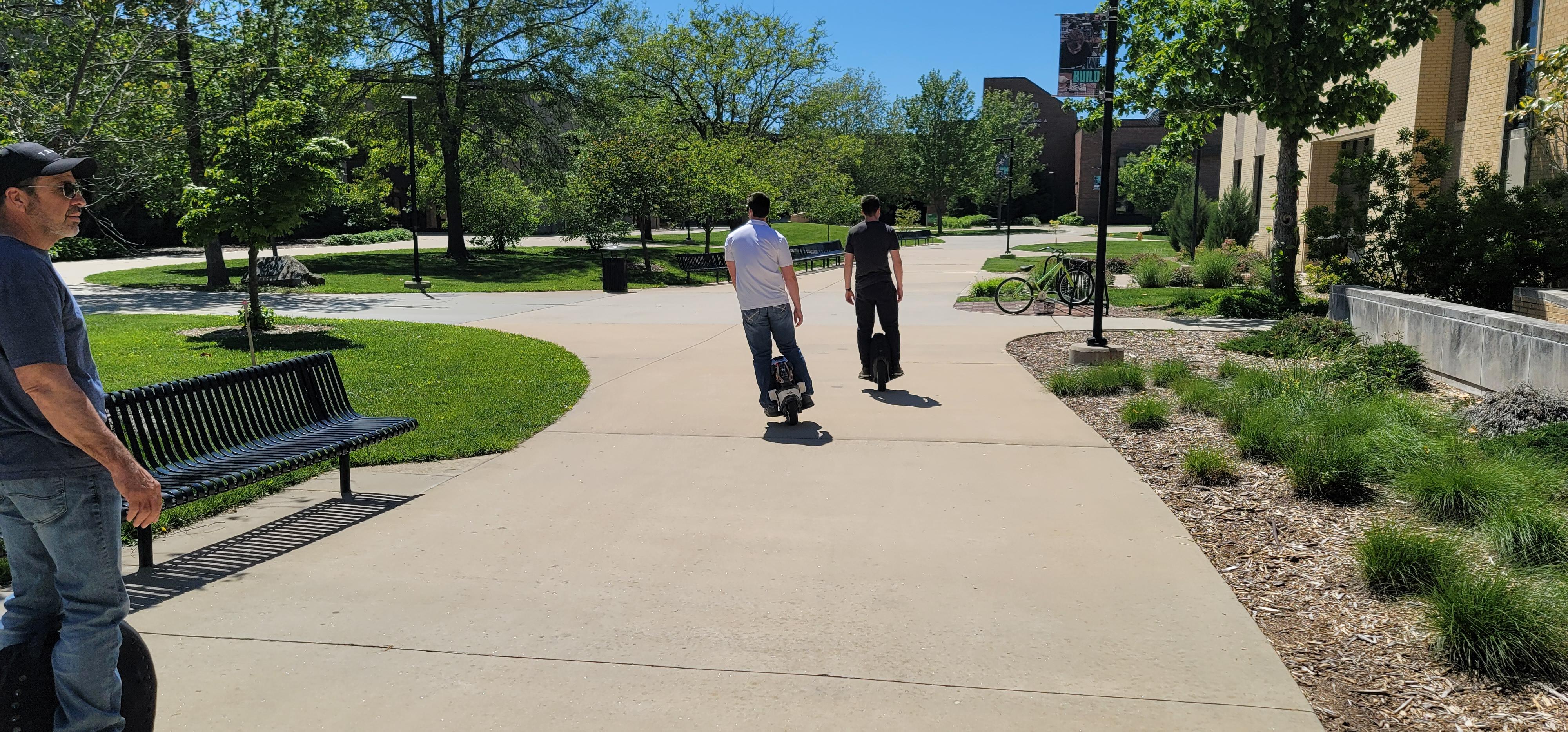 I've pack bonded with an electric unicycle: A true story